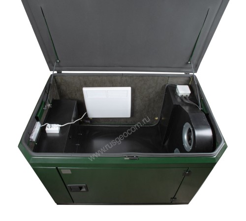 Супертихий зимний кожух для генератора 1400SS RAL 6009