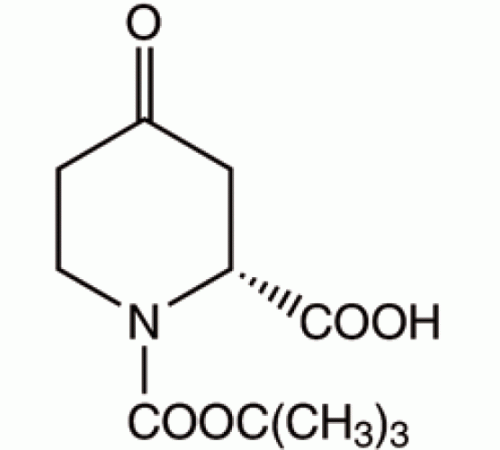 (R) - (+) - 1-Вос-4-оксопиперидин-2-карбоновой кислоты, 95%, Alfa Aesar, 100 мг