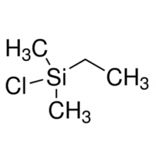 Хлордиметилэтилсилан, 97%, Acros Organics, 25г