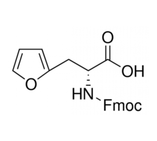 (R)-N-FMOC-(2-фурил)аланин, 95%, 98% ee, Acros Organics, 500мг