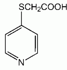 (4-пиридилтио) уксусная кислота, 98%, Alfa Aesar, 100 г