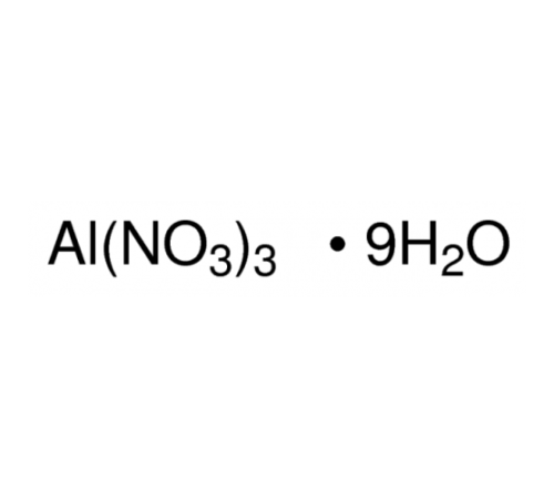 Алюминия нитрат 9-водн. (Reag. Ph. Eur.), для аналитики, ACS, Panreac, 500 г