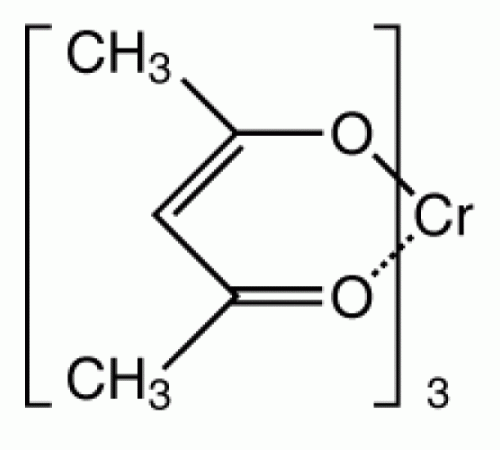 Хрома(III) ацетилацетонат, 97%, Acros Organics, 5г