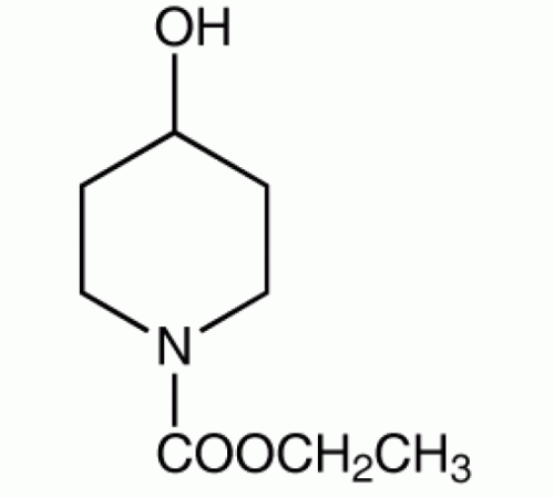 Этил-4-гидроксипиперидин-1-карбоновой кислоты, 98%, Alfa Aesar, 25 г