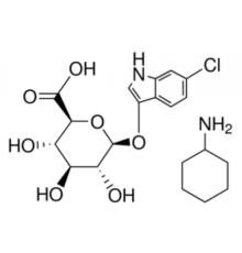 Циклогексиламмониевая соль 6-хлор-3-индолиββ D-глюкуронида 97,0% (ВЭЖХ) Sigma 24907