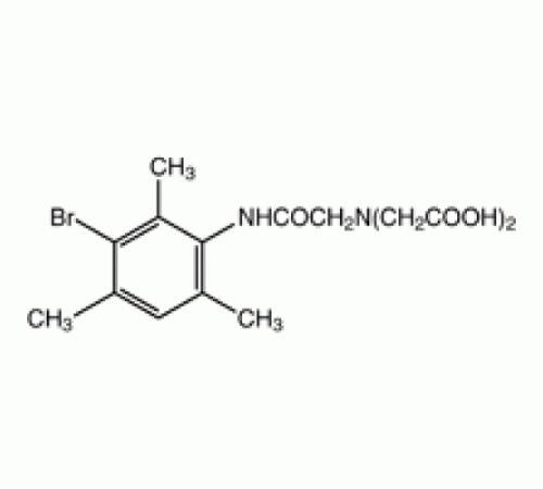(3-бром-2, 4,6-триметилфенилкарбамоил) метилиминодиуксусной кислоты, 98 +%, Alfa Aesar, 5 г